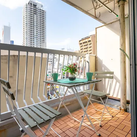 Teioh Nishi Shinsaibashi Apartment Osaka Exterior photo